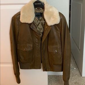 Leather Banana Republic Jacket